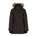 Horze Brooke Parka Womens Waterproof Jacket UK 14 Reg After Dark Brown