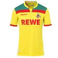 uhlsport 1.FC Köln Trikot Shirt 2020/2021 Men Yellow, konfektionsgröße:XL