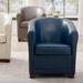 Soren Club Chair - Marbled Bourbon - Grandin Road