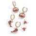 BaubleBar Chicago Bulls Logo Earrings Set