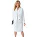 Plus Size Women's 2-Piece Single Breasted Jacket Dress by Jessica London in White (Size 20 W) Suit