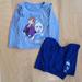 Disney Matching Sets | Euc Frozen Outfit | Color: Blue | Size: 4g