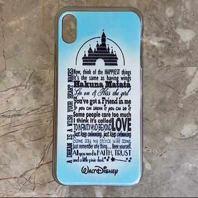 Disney Cell Phones & Accessories | Disney Iphone X/Xs Case With Quotes | Color: Blue/White | Size: Iphone X/Xs