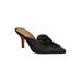 Wide Width Women's Mianna Mule by J. Renee in Black (Size 8 W)