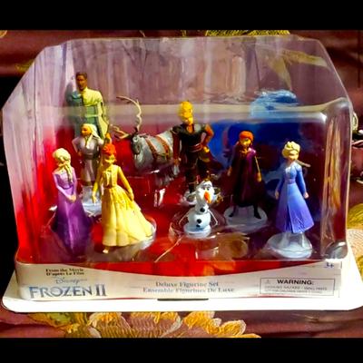 Disney Toys | Disney Parks Frozen 2 Ii Action Figure Set 10 Piece Elsa Anna | Color: Blue/Purple | Size: Osg