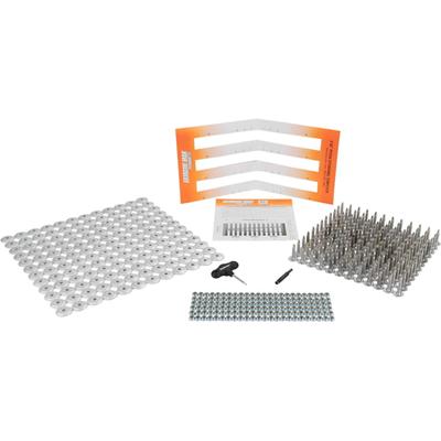 Extreme Max 144 Stud Track Pack With Round Backers 1.40" Stud Length 5001.5523