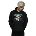 Disney Men's Frozen I Love Warm Hugs Hoodie Black XXX-Large