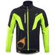 Cycling Jacket Windproof Waterproof,3+1 Rear Pockets,Easy to Store Items,Three-Layer Composite Fleece Fabric,Cold and Windproof,Suitable for Mountain Bikes,Running,Etc. green,2XL