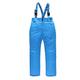 Binhe Kids Snowsuit Pants Winter Waterproof Ski Trousers Thicken Warm Overall Snowsuit Outdoor Jumpsuit Hiking ski Insulated Suspender Pants for 4-11 Years (01-Blue, 10 -11 Years)