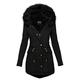 Fashion Solid Women Casual Thicker Winter Slim Coat Overcoat Ski jacket