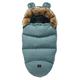 Winter Outdoor Tour Waterproof Baby Stroller Footmuff Baby Down Sleeping Bag Stroller Warm Bunting Bag Footmuff (Blue, 100 * 46cm)
