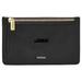 Women's Fossil Black James Madison Dukes Leather Logan Card Case