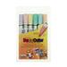 MARVY UCHIDA DECOCOLOR BROAD PAINT MARKER SET/6 PASTEL