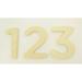 Package of 1 14 Inch X 1 Baltic Birch 0 (Zero) Plywood Numbers In The Gotham Rounded Font | Thick For Art & Craft Project Made in USA