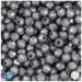 BeadTin Grey Pearl 8mm Faceted Round Plastic Beads (450pcs)