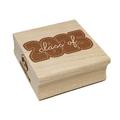 Class of 2025 Bold Year Graduate Graduation School College Square Rubber Stamp Stamping Scrapbooking Crafting - Small 1.25in