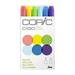 COPIC Ciao Set Alcohol Marker Brights 6 Count