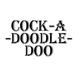 Cock - A - Doodle - Do - Word Stencil - Victorian - 9 x 6