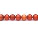 Fire Orange Cat s Eye Beads Round Fiber Optic Glass Beads 16mm
