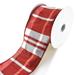 Grand Plaid Dupione Wired Ribbon 2-1/2-Inch 10-Yard