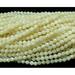 4mm Finely Cut White Shell Faceted Beads For Jewelry Making