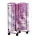 Sax Stack-a-Rack Drying Rack Red Powder Coated 30 x 21 x 17 Inches