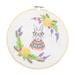 Full Range of Embroidery Cross Stitch Stamped Embroidery Cloth with Floral Kit