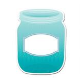 CTP0657 - Painted Palette Turquoise Mason Jar 10 Designer Cut-Out by Creative Teaching Press