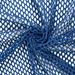 Cabaret Mesh Stretch Fabric Spandex Big Holes 58 Wide For Costume Dance Wear (Royal Blue)