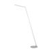 Kuzco Lighting Miter 55" LED Swing Arm Floor Lamp Metal in Gray | 55.5 H x 9.875 W x 29.375 D in | Wayfair FL25558-BN