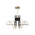 Visual Comfort Modern Collection AvroKO Crosby 29 Inch 6 Light LED Chandelier - 700CRBY6BNB-LED927
