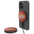 Los Angeles Chargers 10-Watt Football Design Wireless Magnetic Charger