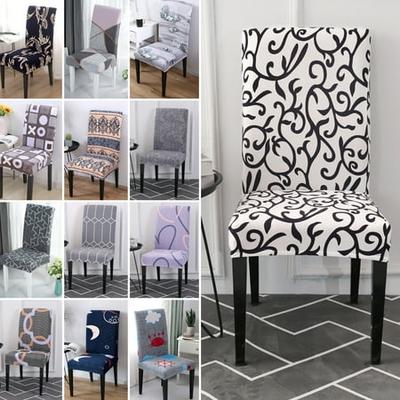 1/4/6x Stretch Chair Cover Slipcovers Dining Room Wedding Banquet Party Decor UK