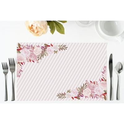 Paper Place Mats 25 Pack Bridal Shower Baptism Graduation Birthday Parties Funeral Service Luncheon Easy Cleanup Disposable Dining Table Setting Generous 17 X 11 Placemats Db Party Studio Hl0095 From Digibuddha Accuweather Shop