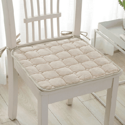 15 4x15 4 Inch Soft Non Slip Chair, Beige Dining Chair Cushions