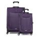 Travelpro Maxlite 5-Softside Expandable Spinner Wheel Luggage, Imperial Purple, 2-Piece Set (21/25)