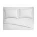 Calvin Klein Modern Klein Cotton Modal Pillow Sham PAIR - KING - White