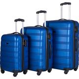 Spree-Luggage Set 3 Piece Luggage Set Hardside Spinner Suitcase Hardside Expandable Luggage Spinner Wheel Luggage with TSA Lock 20" 24' 28" Available