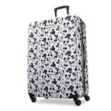 American Tourister Disney Minnie Mouse Loves Mickey Mouse 28-inch Hardside Spinner, Checked Luggage, One Piece