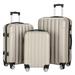 3pcs Light Weight Luggage Suitcase Set Hardshell Spinner Trolley 20'' 24'' 28''