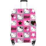 iFLY Hello Kitty Checkers Luggage, Pink