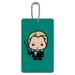 Harry Potter Draco Cute Chibi Character Luggage Card Suitcase Carry-On ID Tag