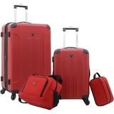 Travelers Club Sky+, Red, 4 Piece Set