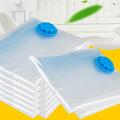 CUTELOVE 4pcs/set Household Vacuum Bag Storage Organizer Seal Compressed Travel Space Saving Bags +Hand Pump