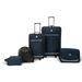 Protege 5 Piece 2-Wheel Luggage Value Set Blue, Includes Check and Carry On Size