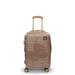 FUL Disney Textured Mickey Mouse 21in Hard Sided Rolling Luggage, Rose Gold