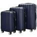 JosLiki Luggage Expandable 3 Piece Sets ABS Spinner Suitcase 20 inch 24 inch 28 inch