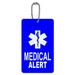 Graphics and More Medical Alert - Emergency - Star of Life ID Card Luggage Tag