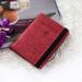 Slim Leather Travel Passport Wallet Casual Solid Credit Card Holder Money Wallet ID Multifunction Documents Flight License Purse