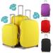 20''/24''/28'' Suitcase Cover Bag Travel Luggage Cover Dustproof Antifouling Trolley Case Protector Cover with Strips + Elastic Band--Black / Purple / Red / Yellow